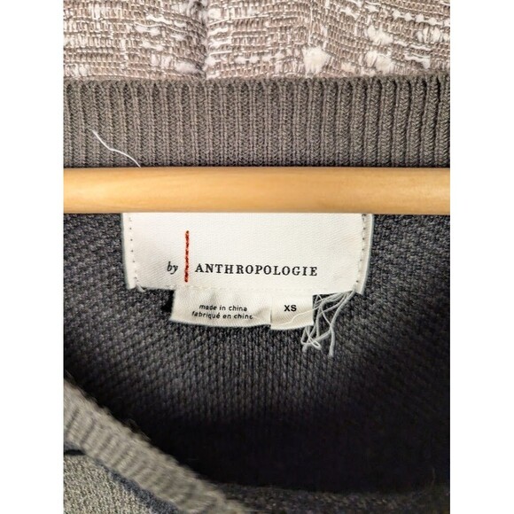Anthropologie Ethan Sweater Leopard Animal Print Camo Pullover Women's XS - Picture 6 of 7